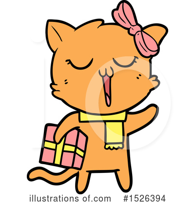 Royalty-Free (RF) Cat Clipart Illustration by lineartestpilot - Stock Sample #1526394