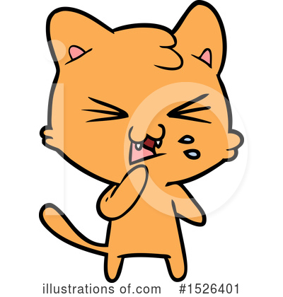 Royalty-Free (RF) Cat Clipart Illustration by lineartestpilot - Stock Sample #1526401