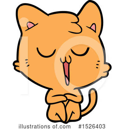 Royalty-Free (RF) Cat Clipart Illustration by lineartestpilot - Stock Sample #1526403