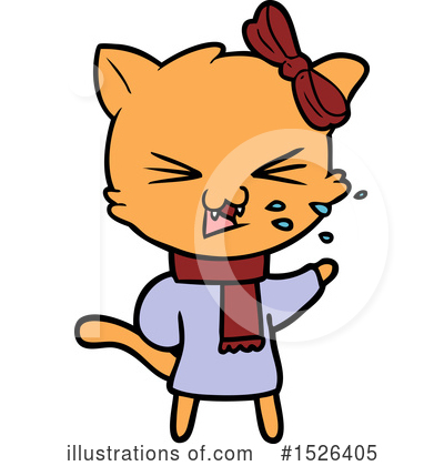 Royalty-Free (RF) Cat Clipart Illustration by lineartestpilot - Stock Sample #1526405
