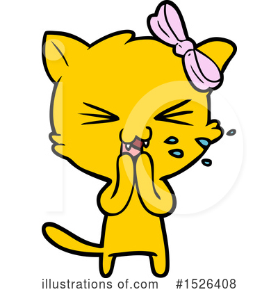 Royalty-Free (RF) Cat Clipart Illustration by lineartestpilot - Stock Sample #1526408