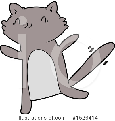 Royalty-Free (RF) Cat Clipart Illustration by lineartestpilot - Stock Sample #1526414