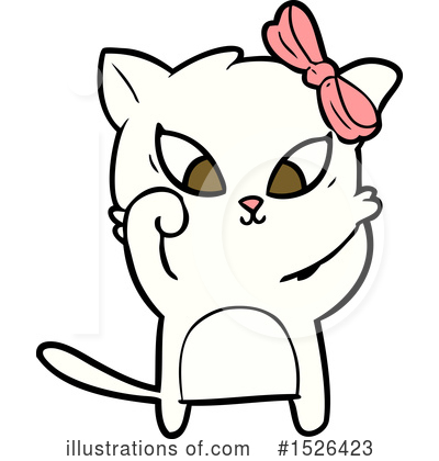 Royalty-Free (RF) Cat Clipart Illustration by lineartestpilot - Stock Sample #1526423
