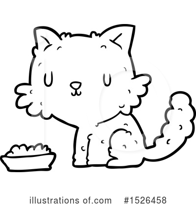 Royalty-Free (RF) Cat Clipart Illustration by lineartestpilot - Stock Sample #1526458
