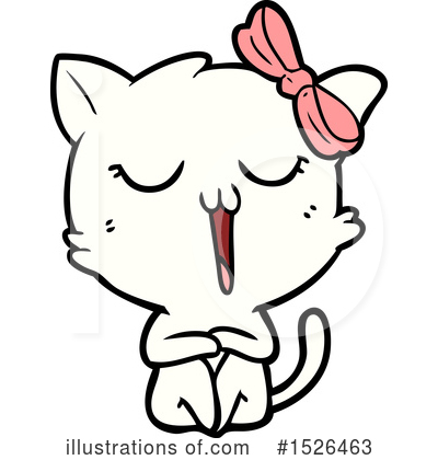 Royalty-Free (RF) Cat Clipart Illustration by lineartestpilot - Stock Sample #1526463