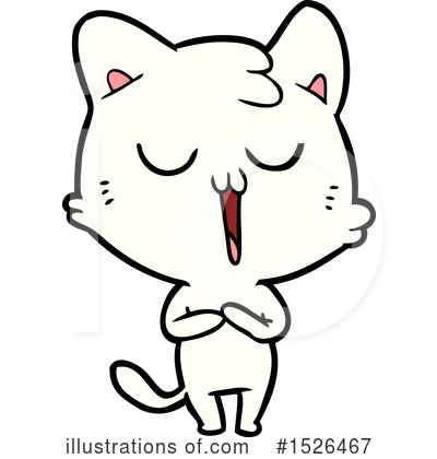 Royalty-Free (RF) Cat Clipart Illustration by lineartestpilot - Stock Sample #1526467