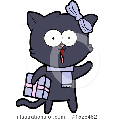 Royalty-Free (RF) Cat Clipart Illustration by lineartestpilot - Stock Sample #1526482