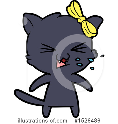Royalty-Free (RF) Cat Clipart Illustration by lineartestpilot - Stock Sample #1526486