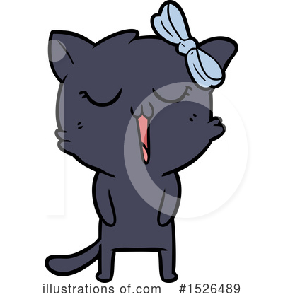 Royalty-Free (RF) Cat Clipart Illustration by lineartestpilot - Stock Sample #1526489
