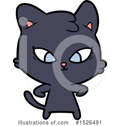 Royalty-Free (RF) Cat Clipart Illustration by lineartestpilot - Stock Sample #1526491