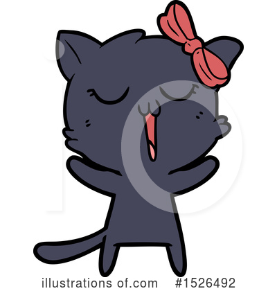 Royalty-Free (RF) Cat Clipart Illustration by lineartestpilot - Stock Sample #1526492