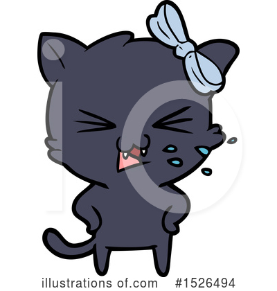 Royalty-Free (RF) Cat Clipart Illustration by lineartestpilot - Stock Sample #1526494