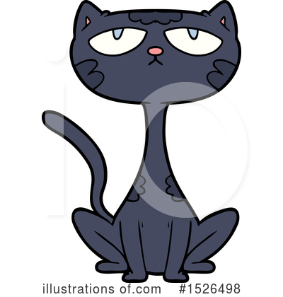 Royalty-Free (RF) Cat Clipart Illustration by lineartestpilot - Stock Sample #1526498