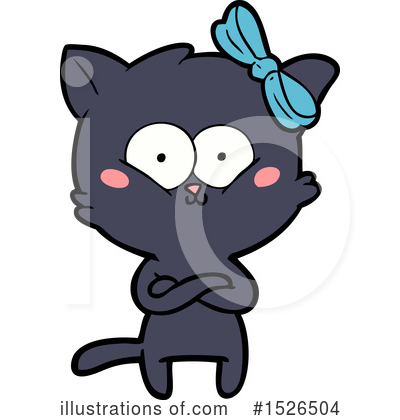 Royalty-Free (RF) Cat Clipart Illustration by lineartestpilot - Stock Sample #1526504