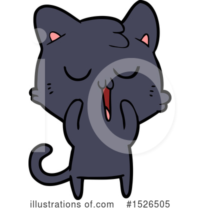 Royalty-Free (RF) Cat Clipart Illustration by lineartestpilot - Stock Sample #1526505