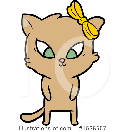 Royalty-Free (RF) Cat Clipart Illustration by lineartestpilot - Stock Sample #1526507