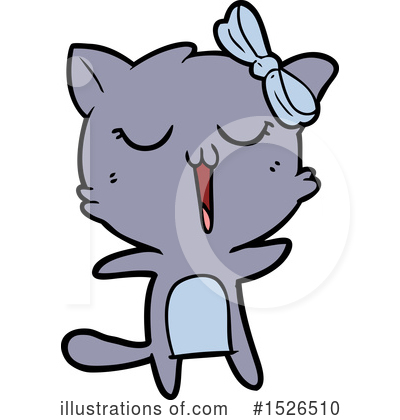 Royalty-Free (RF) Cat Clipart Illustration by lineartestpilot - Stock Sample #1526510