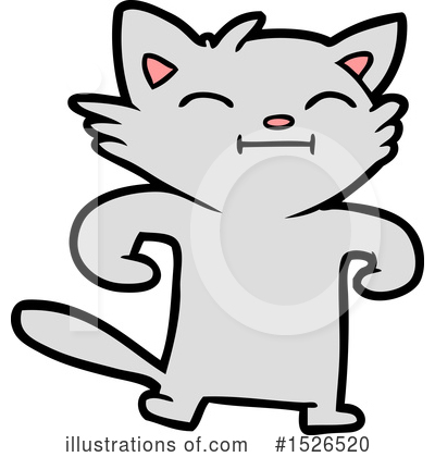 Royalty-Free (RF) Cat Clipart Illustration by lineartestpilot - Stock Sample #1526520