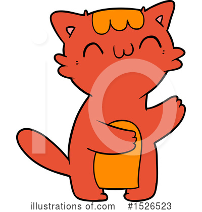 Royalty-Free (RF) Cat Clipart Illustration by lineartestpilot - Stock Sample #1526523