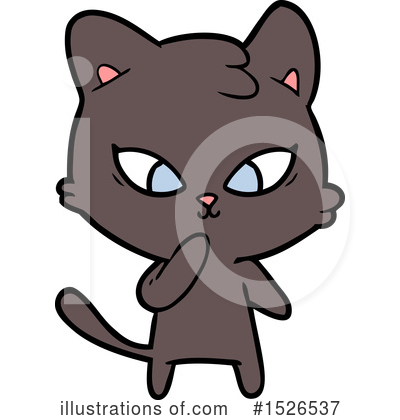 Royalty-Free (RF) Cat Clipart Illustration by lineartestpilot - Stock Sample #1526537