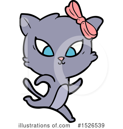 Royalty-Free (RF) Cat Clipart Illustration by lineartestpilot - Stock Sample #1526539