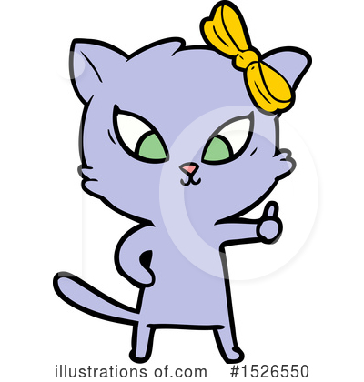 Royalty-Free (RF) Cat Clipart Illustration by lineartestpilot - Stock Sample #1526550