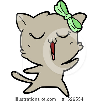 Royalty-Free (RF) Cat Clipart Illustration by lineartestpilot - Stock Sample #1526554