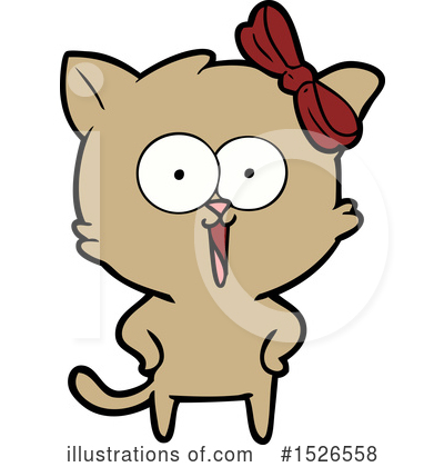 Royalty-Free (RF) Cat Clipart Illustration by lineartestpilot - Stock Sample #1526558
