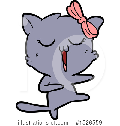 Royalty-Free (RF) Cat Clipart Illustration by lineartestpilot - Stock Sample #1526559