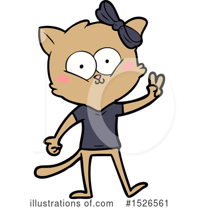 Royalty-Free (RF) Cat Clipart Illustration by lineartestpilot - Stock Sample #1526561