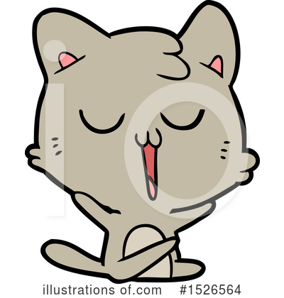 Royalty-Free (RF) Cat Clipart Illustration by lineartestpilot - Stock Sample #1526564