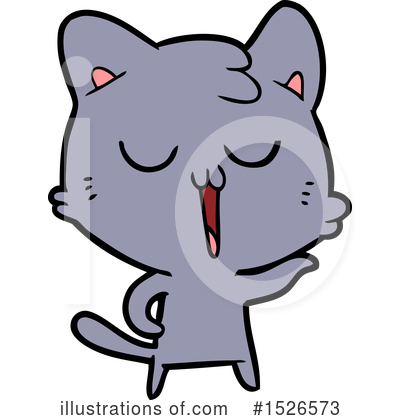 Royalty-Free (RF) Cat Clipart Illustration by lineartestpilot - Stock Sample #1526573
