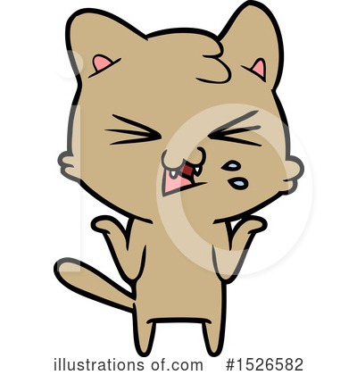 Royalty-Free (RF) Cat Clipart Illustration by lineartestpilot - Stock Sample #1526582