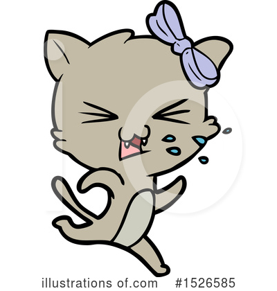 Royalty-Free (RF) Cat Clipart Illustration by lineartestpilot - Stock Sample #1526585