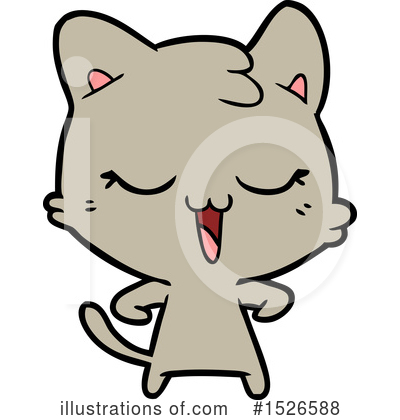 Royalty-Free (RF) Cat Clipart Illustration by lineartestpilot - Stock Sample #1526588