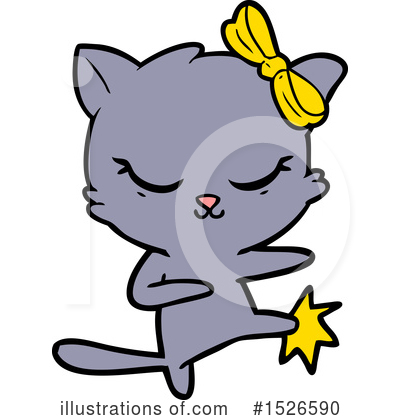 Royalty-Free (RF) Cat Clipart Illustration by lineartestpilot - Stock Sample #1526590
