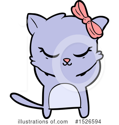 Royalty-Free (RF) Cat Clipart Illustration by lineartestpilot - Stock Sample #1526594