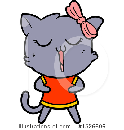 Royalty-Free (RF) Cat Clipart Illustration by lineartestpilot - Stock Sample #1526606