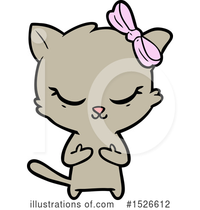 Royalty-Free (RF) Cat Clipart Illustration by lineartestpilot - Stock Sample #1526612