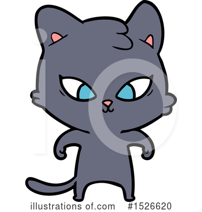 Royalty-Free (RF) Cat Clipart Illustration by lineartestpilot - Stock Sample #1526620
