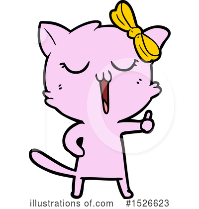 Royalty-Free (RF) Cat Clipart Illustration by lineartestpilot - Stock Sample #1526623