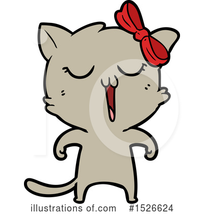 Royalty-Free (RF) Cat Clipart Illustration by lineartestpilot - Stock Sample #1526624