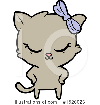 Royalty-Free (RF) Cat Clipart Illustration by lineartestpilot - Stock Sample #1526626