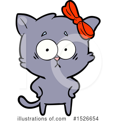 Royalty-Free (RF) Cat Clipart Illustration by lineartestpilot - Stock Sample #1526654