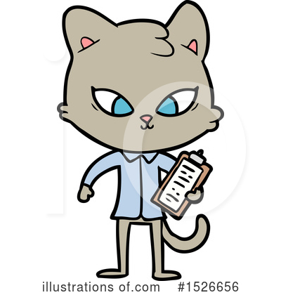 Royalty-Free (RF) Cat Clipart Illustration by lineartestpilot - Stock Sample #1526656