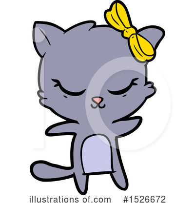 Royalty-Free (RF) Cat Clipart Illustration by lineartestpilot - Stock Sample #1526672