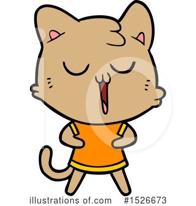 Royalty-Free (RF) Cat Clipart Illustration by lineartestpilot - Stock Sample #1526673