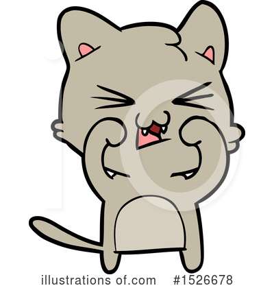 Royalty-Free (RF) Cat Clipart Illustration by lineartestpilot - Stock Sample #1526678
