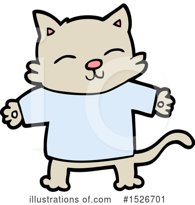 Royalty-Free (RF) Cat Clipart Illustration by lineartestpilot - Stock Sample #1526701