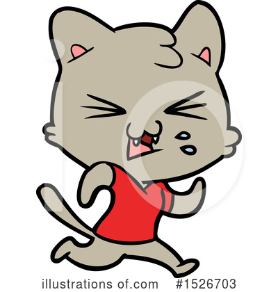 Royalty-Free (RF) Cat Clipart Illustration by lineartestpilot - Stock Sample #1526703